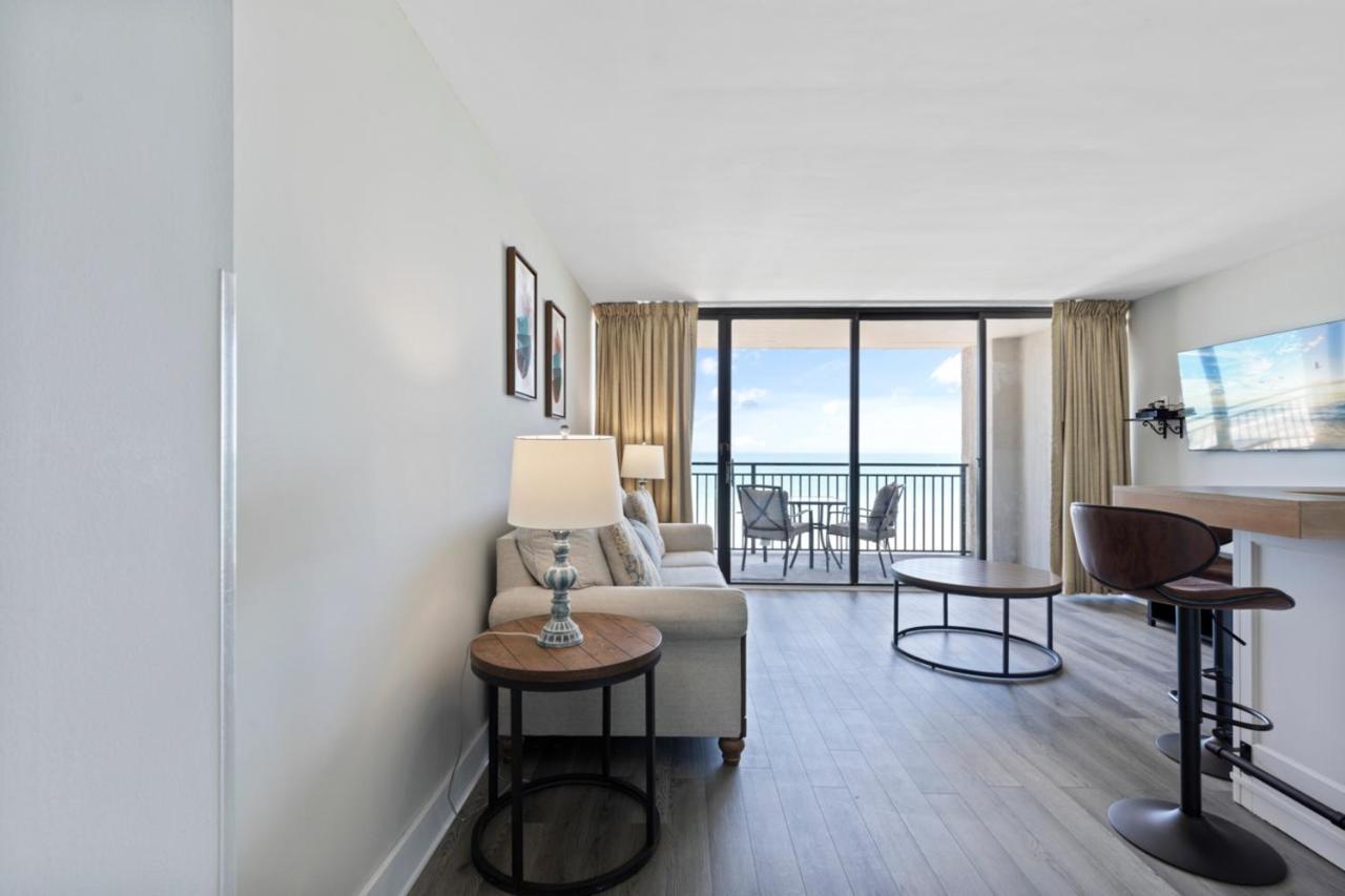 Lively Views From The Balcony At Ocean Forest Plaza Myrtle Beach Exterior foto